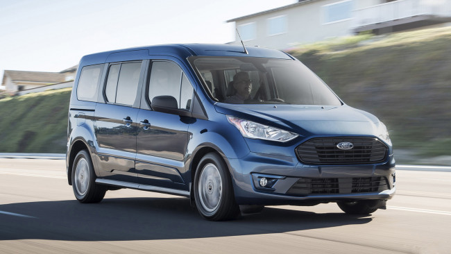 Обои картинки фото ford transit connect wagon 2019, автомобили, ford, transit, connect, wagon, 2019