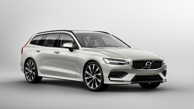 Обои картинки фото volvo v60 t6 awd momentum 2019, автомобили, volvo, v60, t6, awd, momentum, 2019