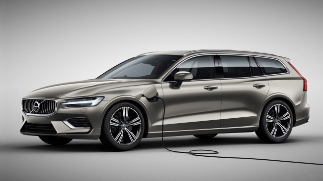 Обои картинки фото volvo v60 t8 awd inscription plug-in hybrid 2019, автомобили, volvo, v60, t8, awd, inscription, plug-in, hybrid, 2019