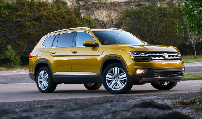 Обои картинки фото volkswagen atlas v6 4motion 2017, автомобили, volkswagen, v6, 2017, 4motion, atlas