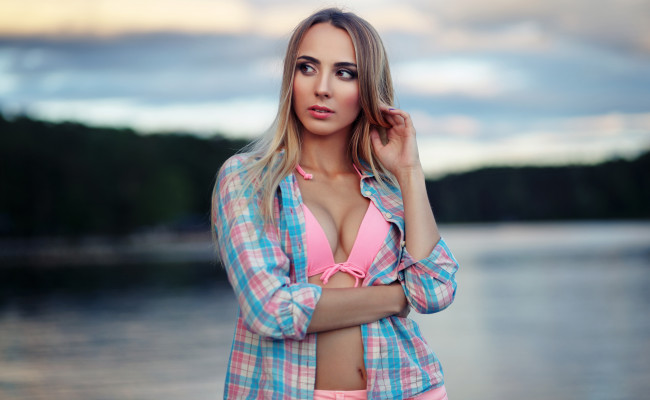 Обои картинки фото девушка, девушки, -unsort , блондинки,  светловолосые, модель