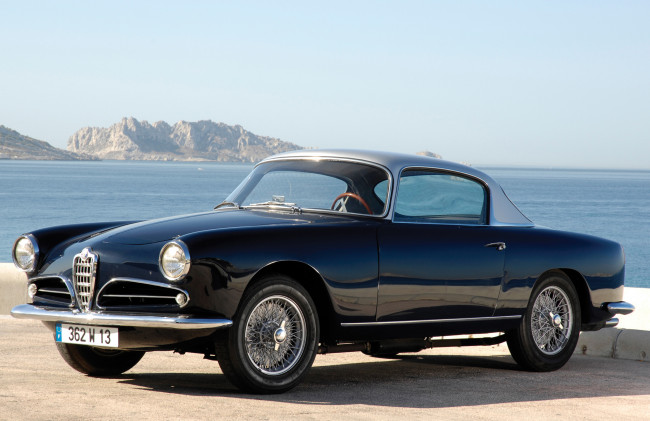 Обои картинки фото alfa romeo 1900 super sprint-1484 1957, автомобили, alfa romeo, alfa, romeo, 1957, sprint-1484, super, 1900