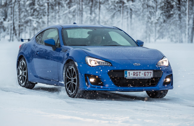 Обои картинки фото subaru brz 2016, автомобили, subaru, 2016, brz, blue