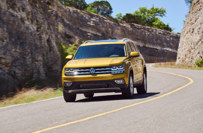 Обои картинки фото volkswagen atlas v6 4motion 2017, автомобили, volkswagen, 2017, 4motion, v6, atlas