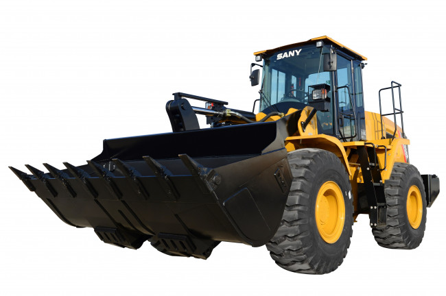 Обои картинки фото техника, фронтальные погрузчики, sany