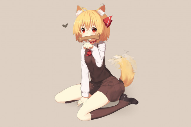 Обои картинки фото аниме, touhou, девушка