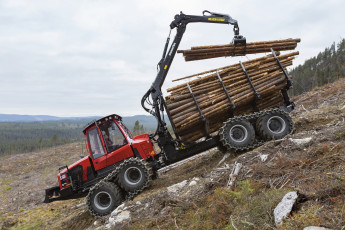 Картинка техника лесоповалочная+техника komatsu