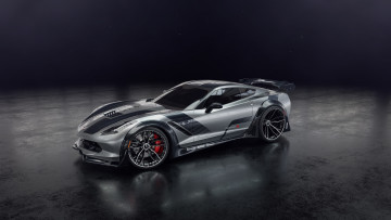Картинка chevrolet+corvette+zr1 автомобили 3д corvette chevrolet zr1 george tanev суперкар шевроле