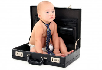 Картинка разное дети ребенок галстук чемодан