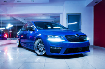 Картинка skoda+octavia автомобили skoda octavia car sedan blue