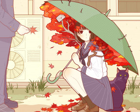 Картинка аниме unknown +другое+ девушка