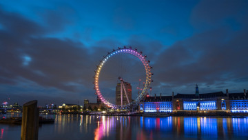 обоя london eye, города, лондон , великобритания, london, eye