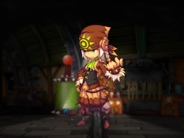 Обои картинки фото видео игры, dragonica, девочка, персонаж