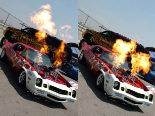 Картинка chevrolet camaro автомобили выставки уличные фото