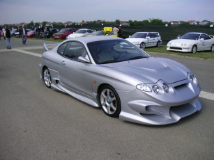 Картинка hyundai coupe автомобили