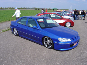 Картинка peugeot 406 sedan автомобили