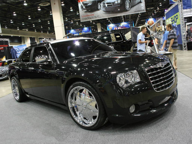 Обои картинки фото chrysler, 300c, автомобили