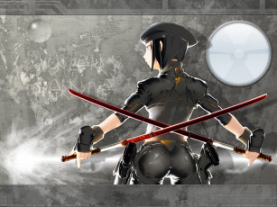 Картинка аниме weapon blood technology