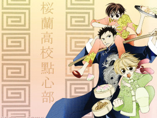 Картинка ouran 07 аниме high school host club