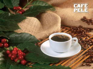 обоя cafe, pele, бренды