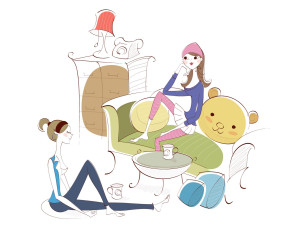 обоя векторная, графика