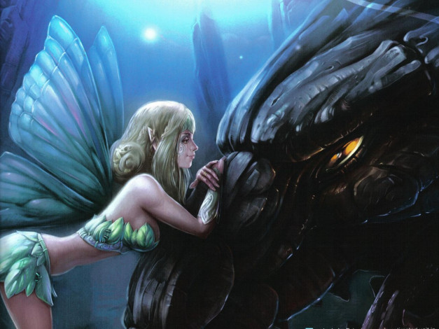 Обои картинки фото фэнтези, красавицы, чудовища