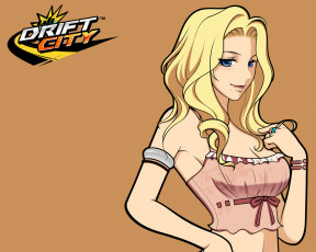 обоя drift, city, видео, игры