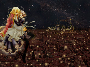 Картинка аниме howl`s moving castle