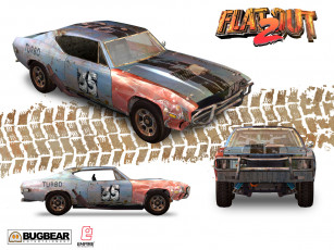 Картинка видео игры flat out