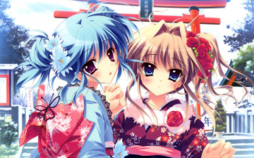 Картинка аниме akaneiro ni somaru saka