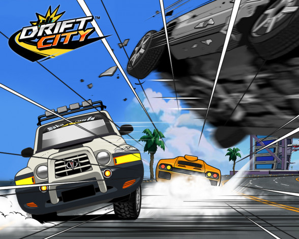 Обои картинки фото drift, city, видео, игры