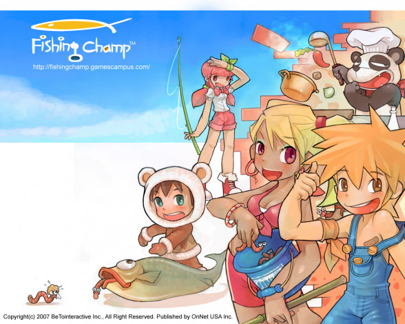 Обои картинки фото fishing, champ, видео, игры