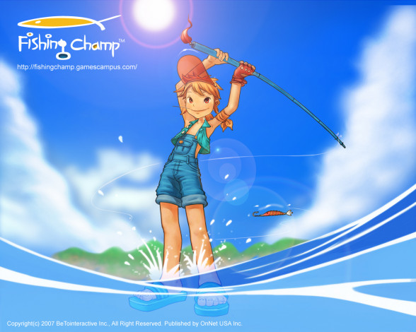 Обои картинки фото fishing, champ, видео, игры