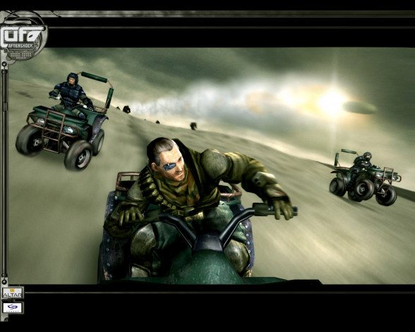 Обои картинки фото видео, игры, ufo, aftershock