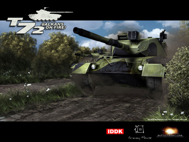 Обои картинки фото 72, balkans, on, fire, видео, игры