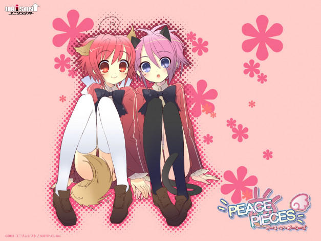 Обои картинки фото аниме, peace, pieces
