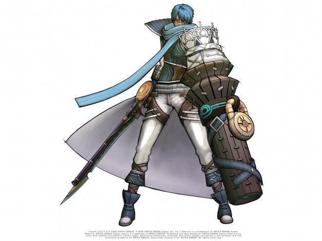 Обои картинки фото dot, hack, vol, rebirth, видео, игры