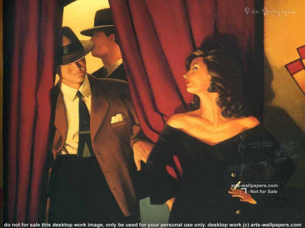 Обои картинки фото рисованные, люди