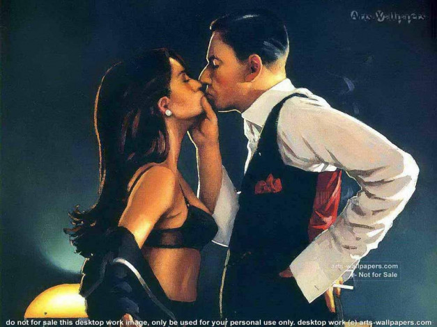 Обои картинки фото рисованные, люди