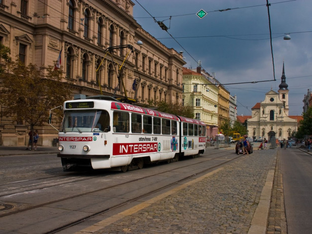 Обои картинки фото техника, трамваи