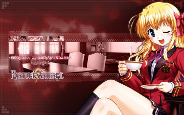 Картинка аниме fortune arterial