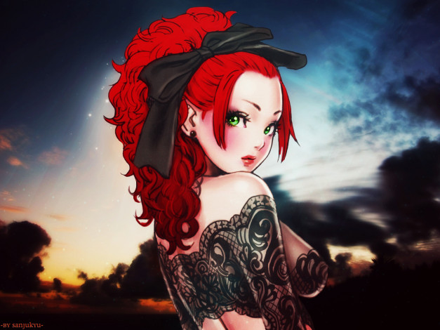 Обои картинки фото аниме, shunya, yamashita, artist