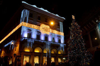 Картинка праздничные Ёлки италия