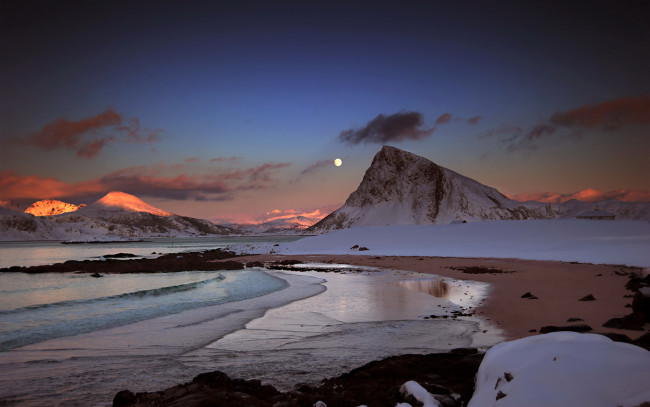 Обои картинки фото природа, горы, озеро