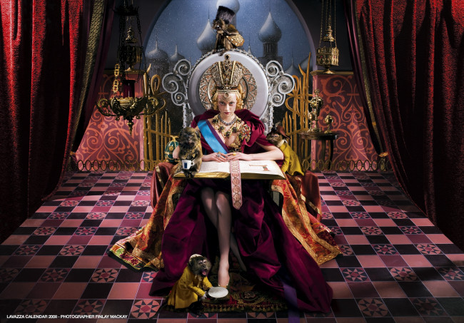 Обои картинки фото бренды, lavazza, королева, кофе