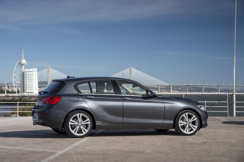 обоя автомобили, bmw, 120d, 5-door, line, urban, xdrive, 2015г, f20