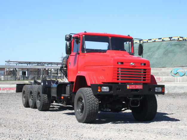 Обои картинки фото автомобили, краз, kraz