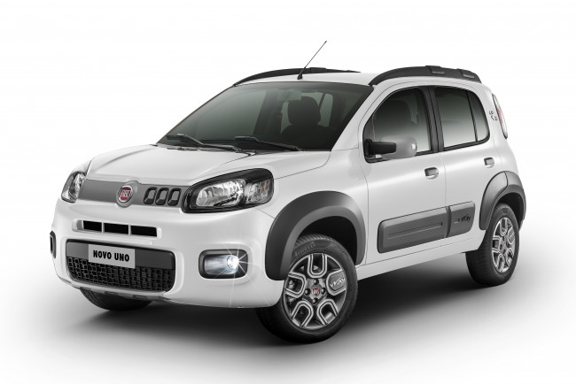 Обои картинки фото автомобили, fiat, uno, 2015г, rio, 450, way