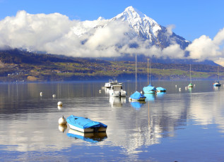 Картинка корабли лодки +шлюпки озеро