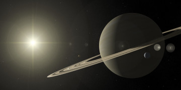 Картинка космос арт галактика звезды вселенная планеты